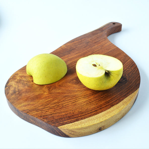 Wooden serving board organic shape (one piece available)