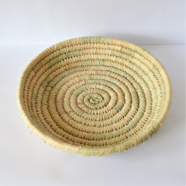 Woven bread plate 8"