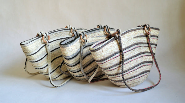 Traditional straw bag - Summer Clutch