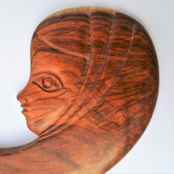 Mother & baby  Wood sculpture, Wall hanging