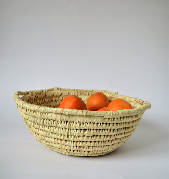 Woven fruit bowl