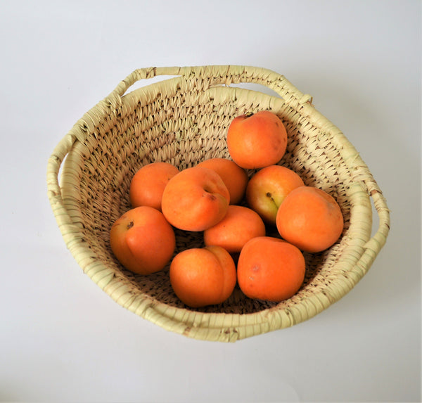 Woven fruit bowl