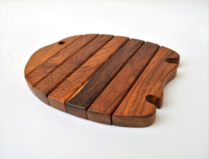 Wooden Fish Trivet (Expandable)