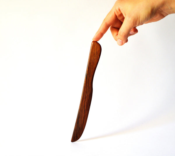 Wooden butter knife