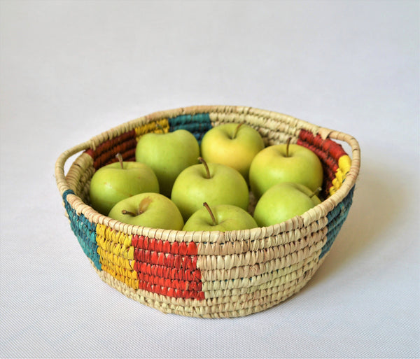 Fruit plate, Bread tray, Nubian colors