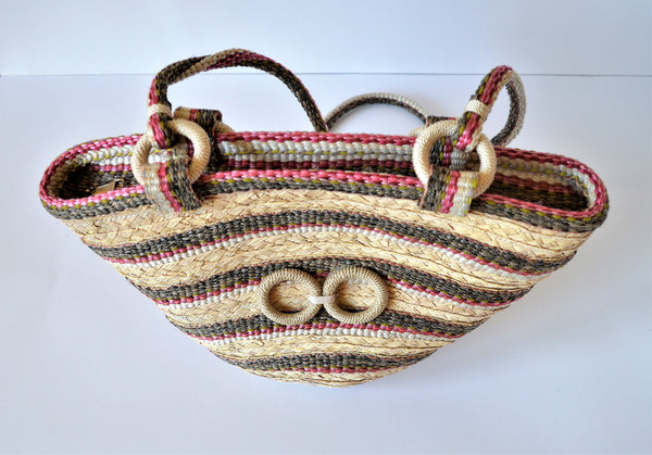 Girl bag, Summer straw bag