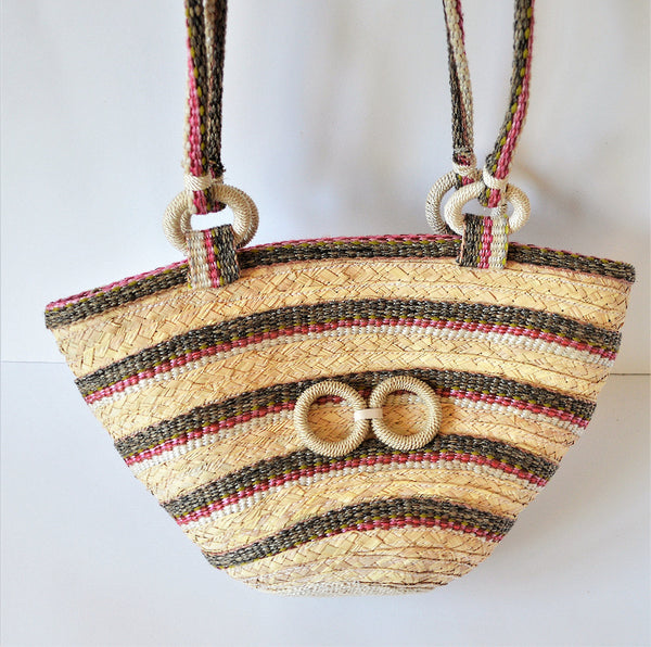 Girl bag, Summer straw bag