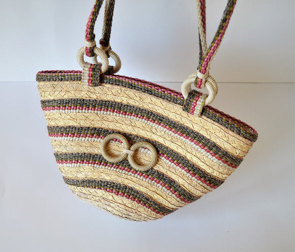 Girl bag, Summer straw bag