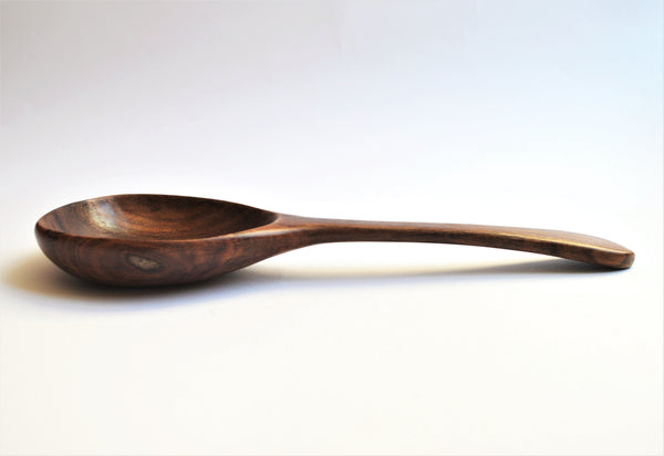 Wood serving spoon, Hand carved spatula, Rice serving spoon