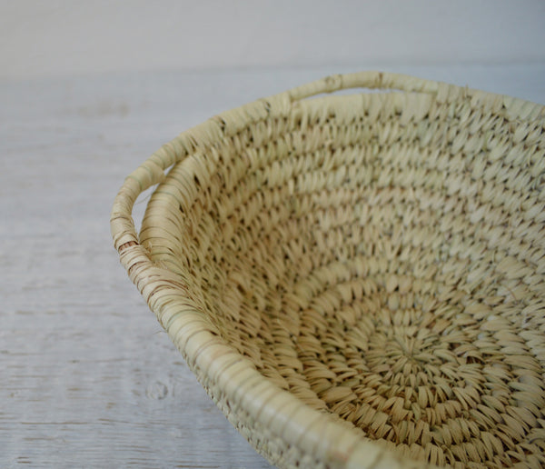 Woven fruit bowl