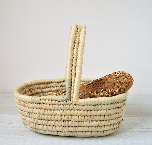 Big woven platter Gift basket