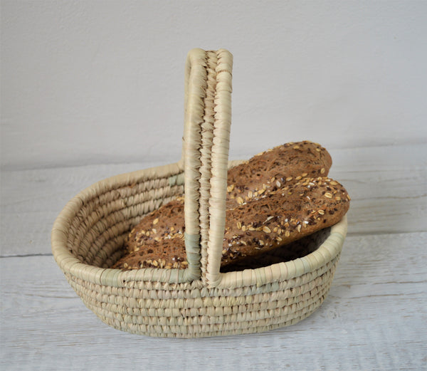 Big woven platter Gift basket