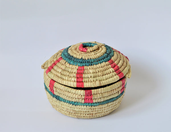 Hand woven basket, Nomad decor