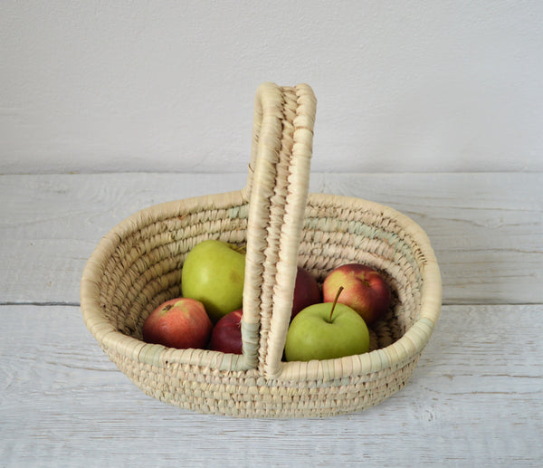 Big woven platter Gift basket