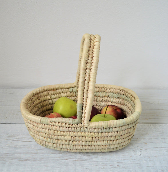 Big woven platter Gift basket