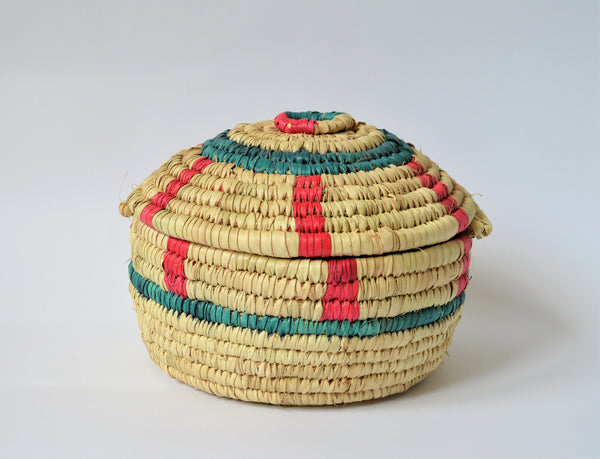 Hand woven basket, Nomad decor