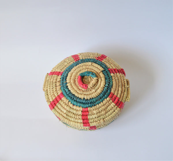 Hand woven basket, Nomad decor