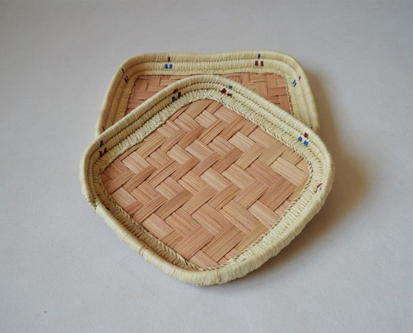 Bread platter, Square fruit platter