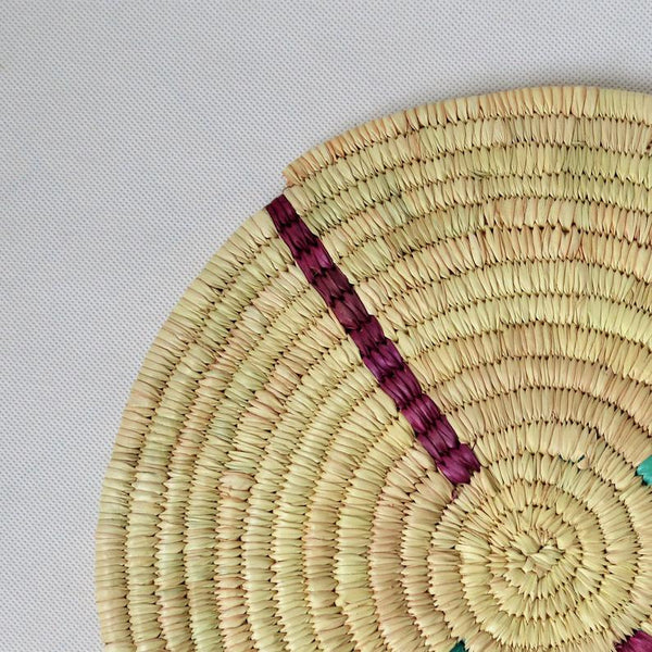 Round woven wall and table Decor