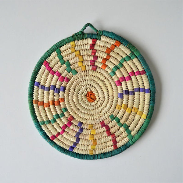 Woven African plate