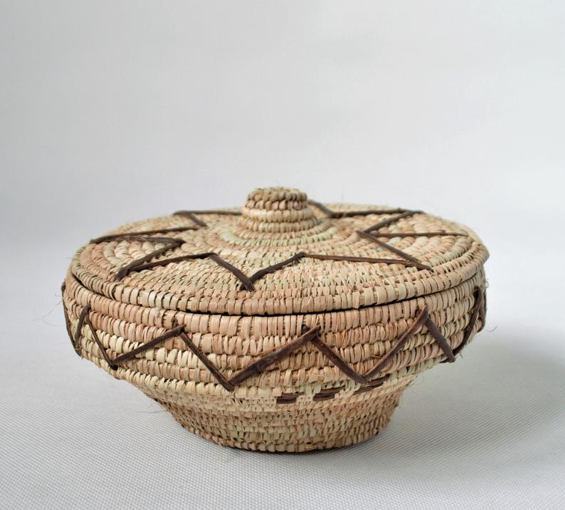 Egyptian African basket from Shalateen