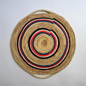 Tribal wall basket