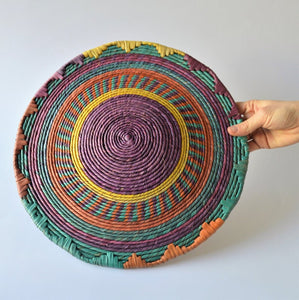 Sudanese basket, Kitchen decor and fruit plate