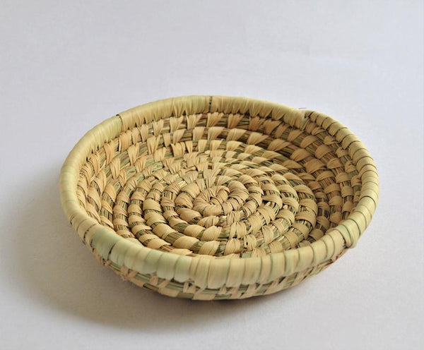 round woven platter from Fayoum